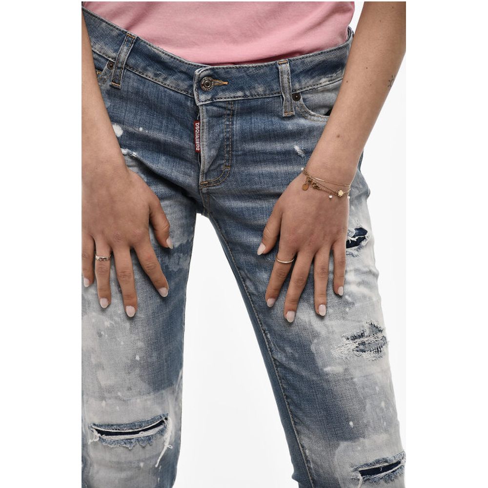 Dsquared² Distressed Bleached JENNIFER Jeans