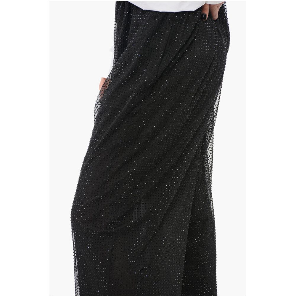 Philosophy di Lorenzo Serafini Rhinestoned Palazzo Pants