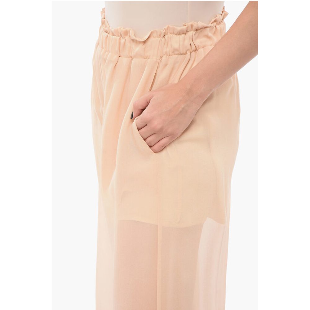 Sleep no More Chiffon Wide-leg Pants