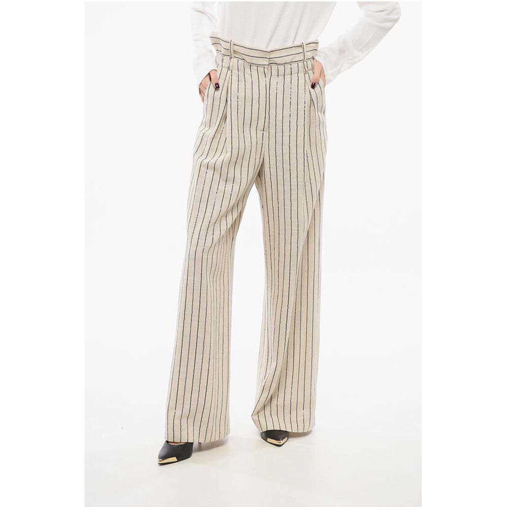 The Mannei Low-waisted Wide Leg Pants