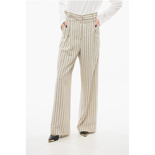 The Mannei Low-waisted Wide Leg Pants