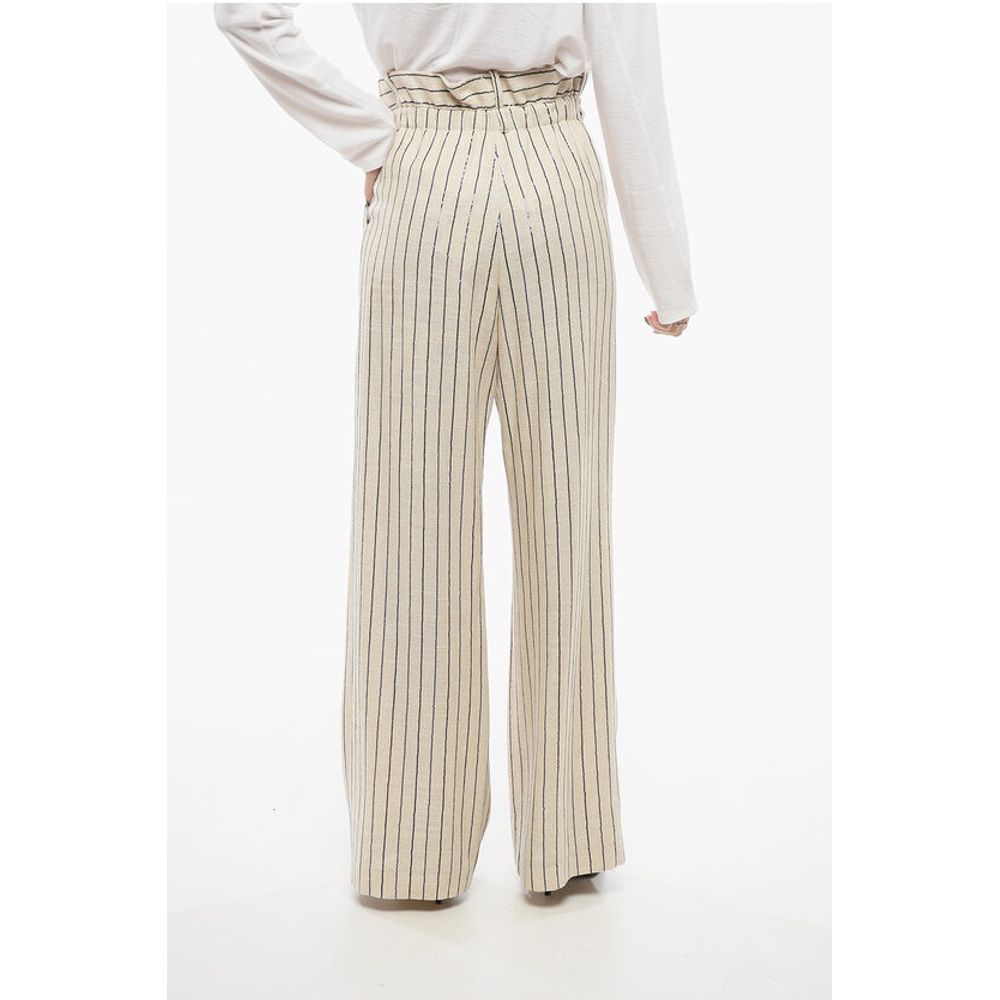The Mannei Low-waisted Wide Leg Pants