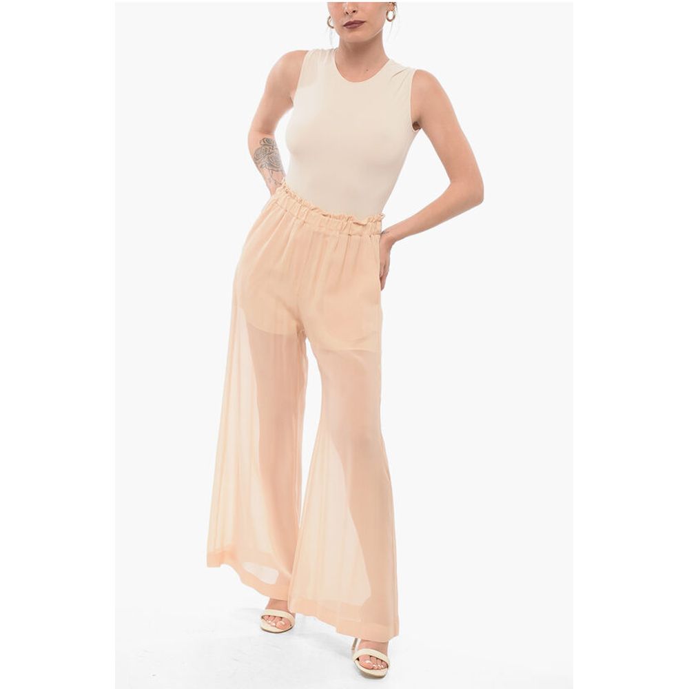 Sleep no More Chiffon Wide-leg Pants