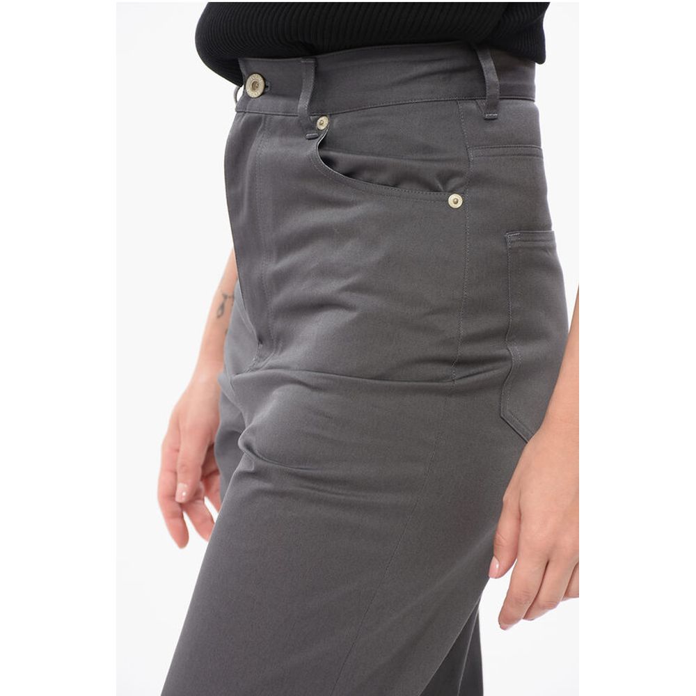 Loewe 5-Pocketed Straight Fit Cotton Pants