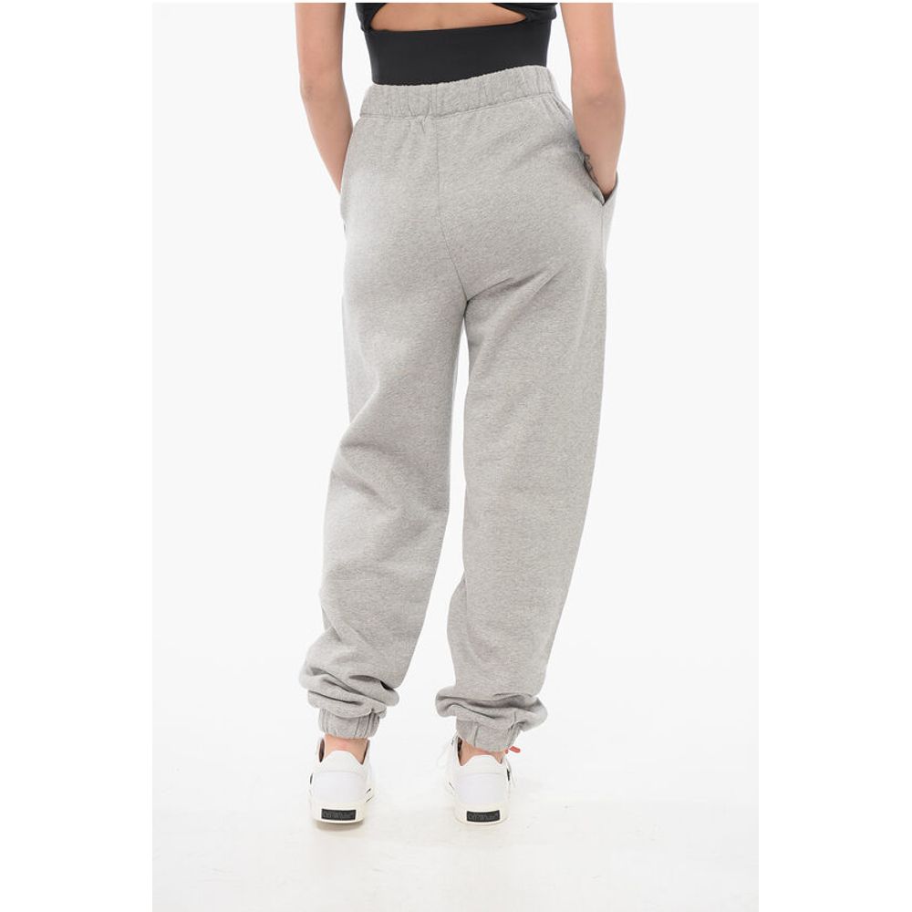 The Attico Fleeced Cotton PENNY Sweatpants with Cuffs