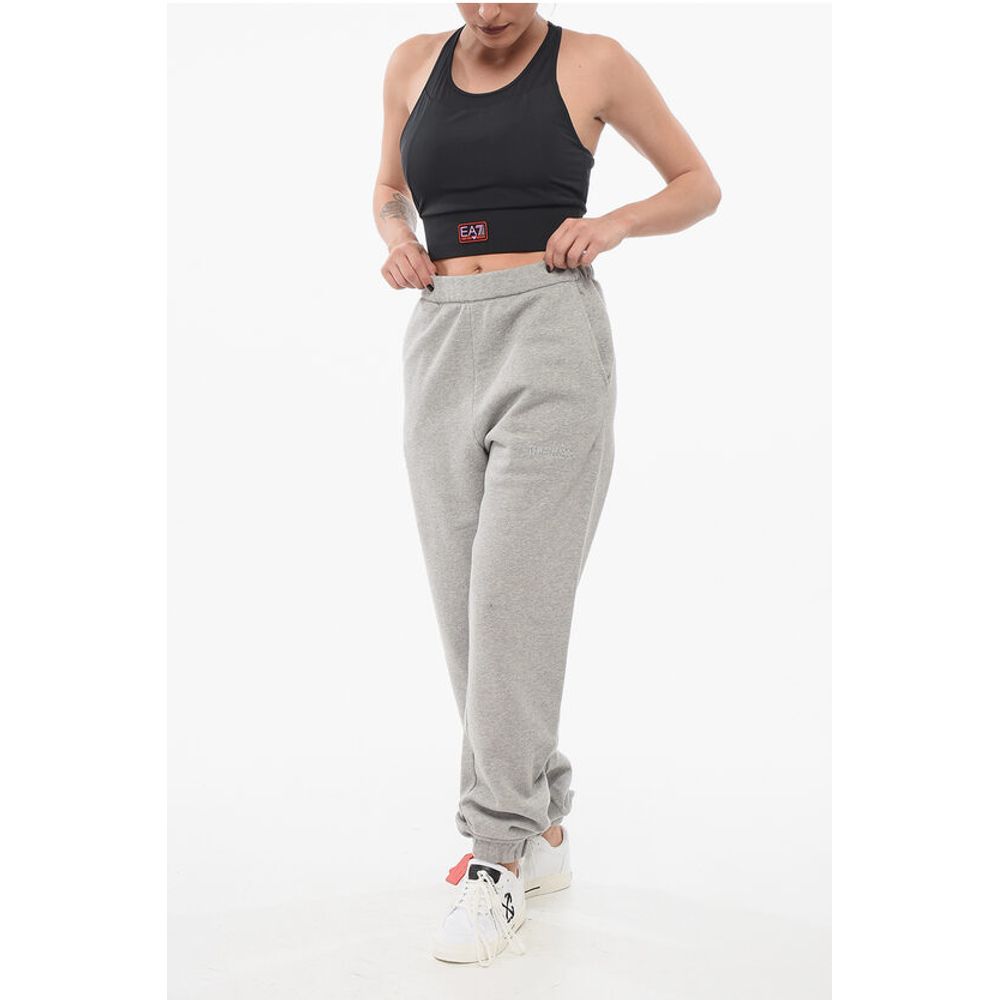 The Attico Fleeced Cotton PENNY Sweatpants with Cuffs