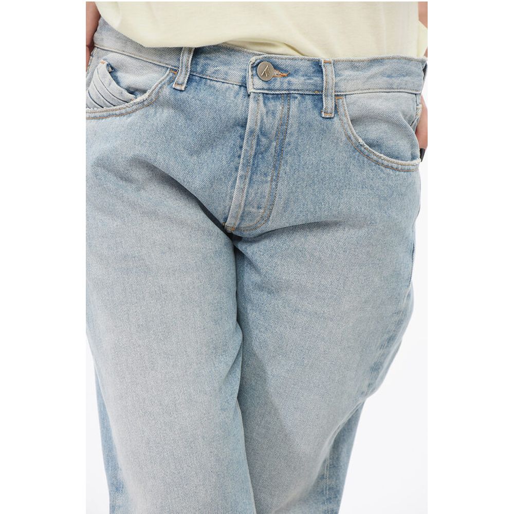 The Attico Light Washed Straight Fit Denims 19cm