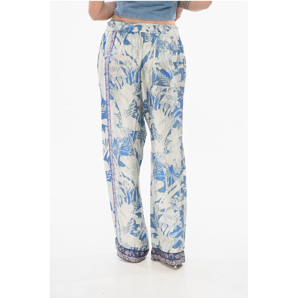Pierre-Louis Mascia Silk Floral Pants