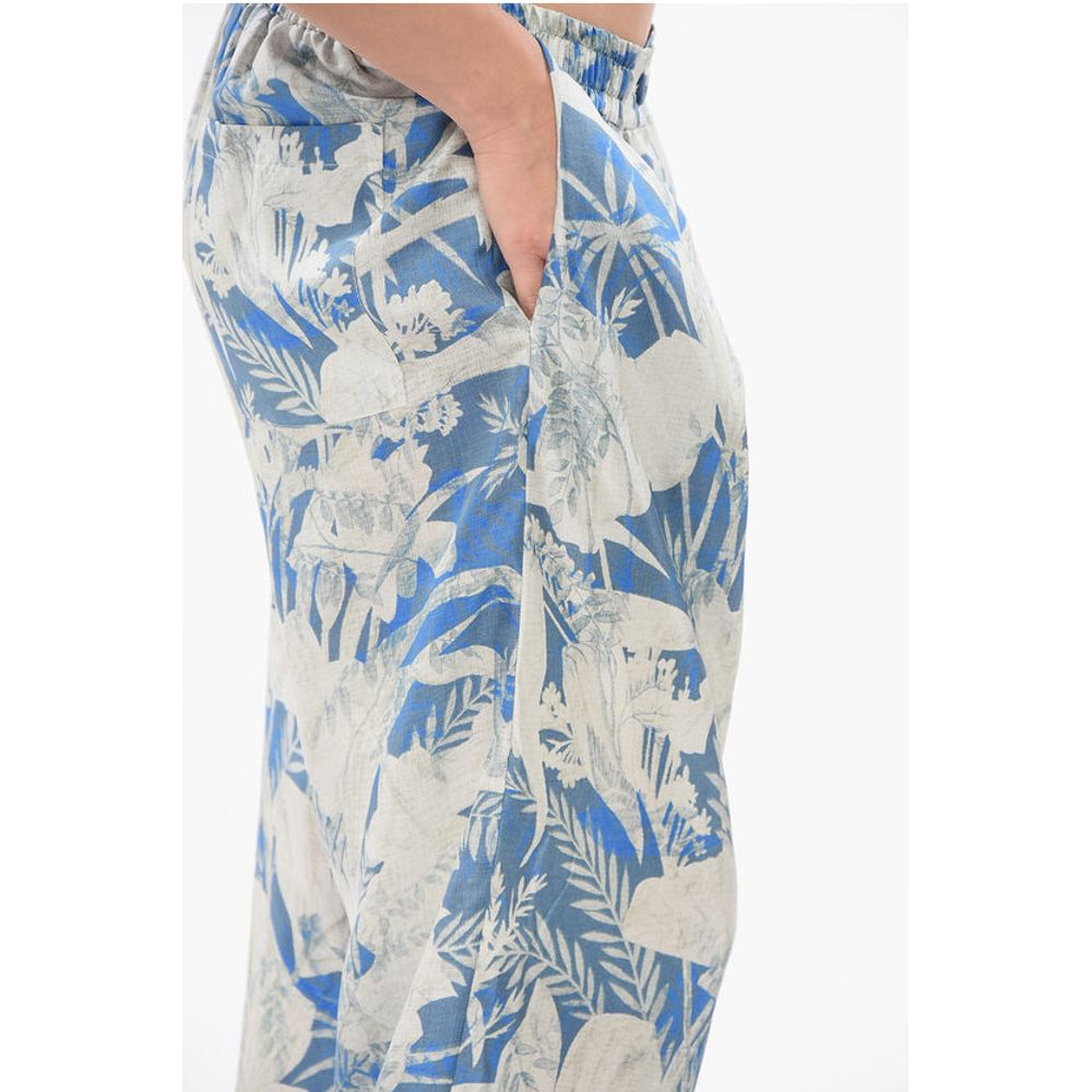 Pierre-Louis Mascia Silk Floral Pants