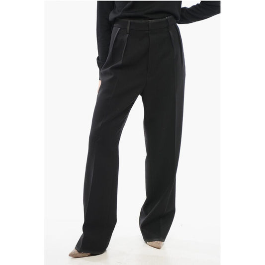 Maison Margiela MM3 Wool Wide-leg Pants