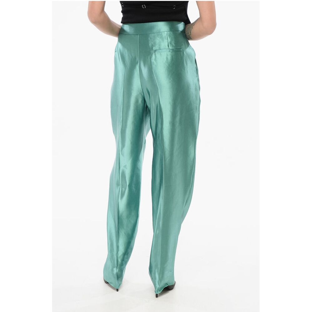 Armani Linen and Silk Blended Pants with Pleats