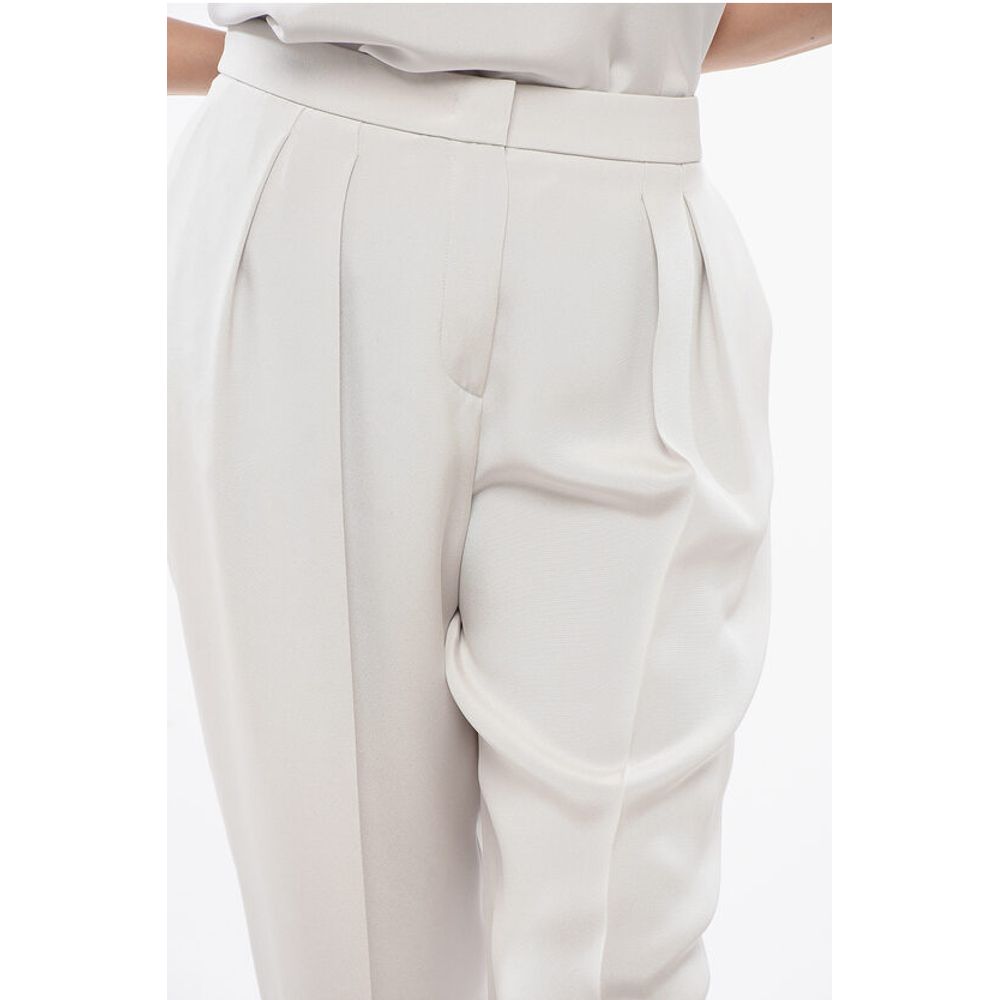 Armani Silk Pleated Pants
