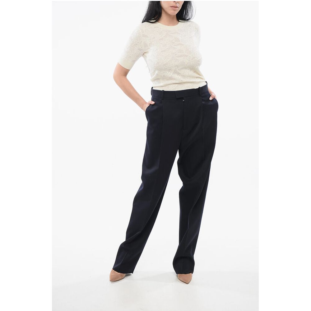 Bottega Veneta Twill Low Crotch Pants