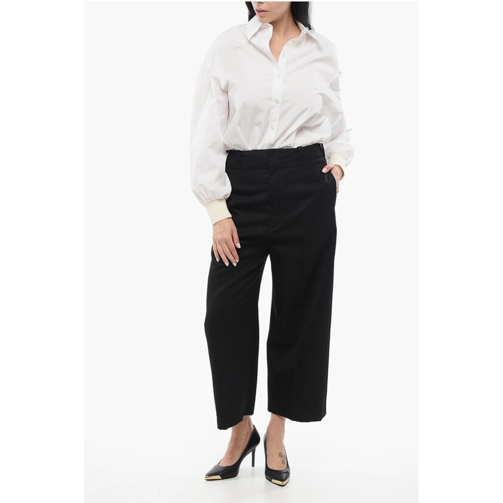 Bottega Veneta Wool Cropped Pants