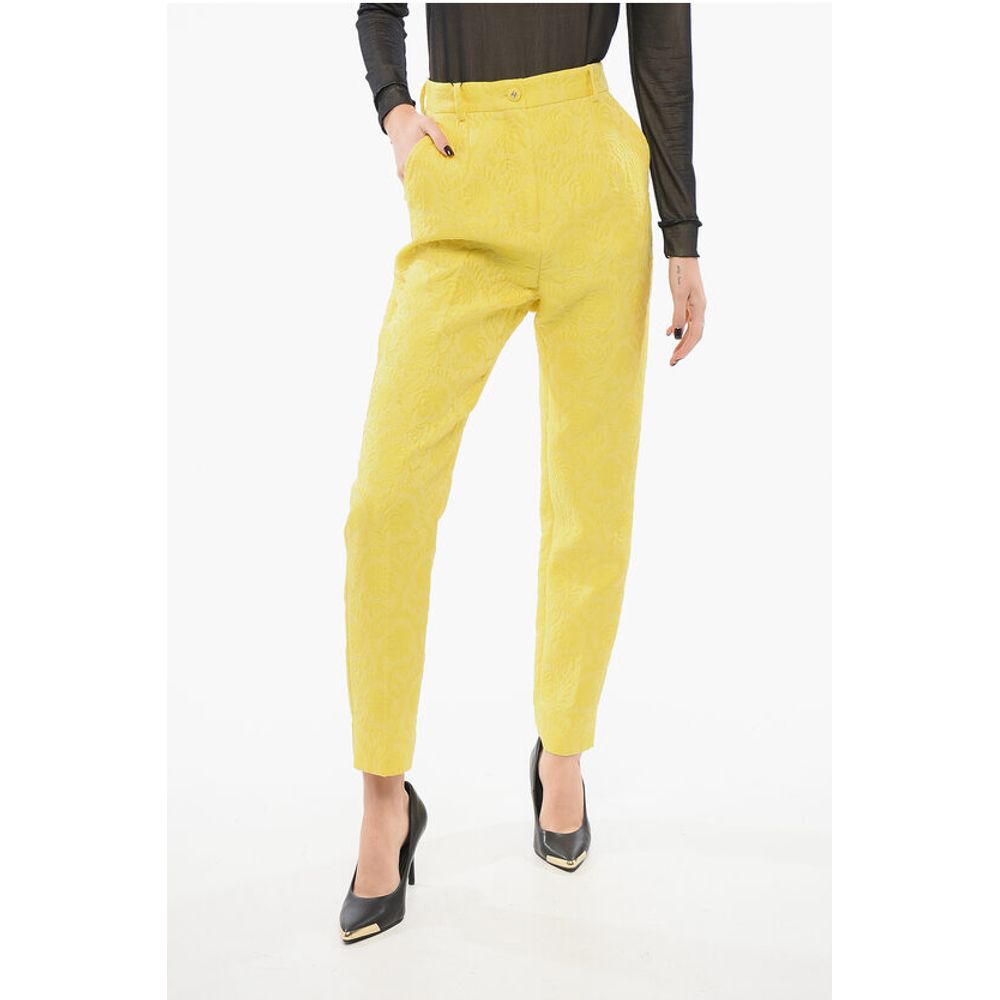 Dolce & Gabbana Brocade Tapered Pants