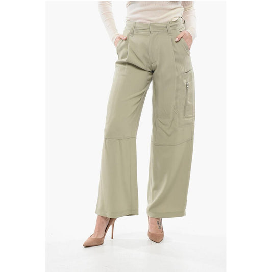 Ami Alexandre Mattiussi Pleated Wide Pants
