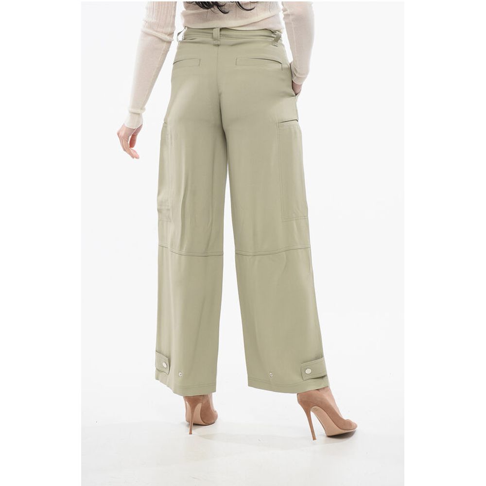 Ami Alexandre Mattiussi Pleated Wide Pants