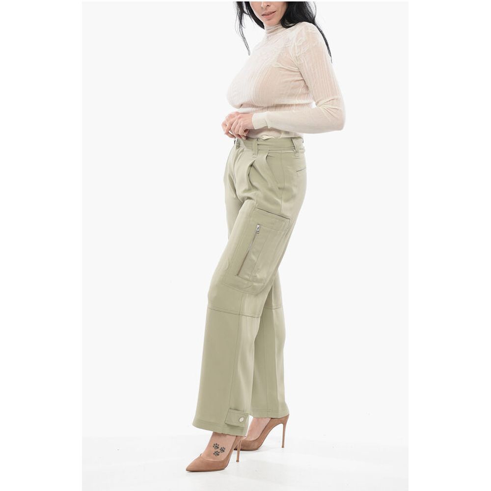 Ami Alexandre Mattiussi Pleated Wide Pants