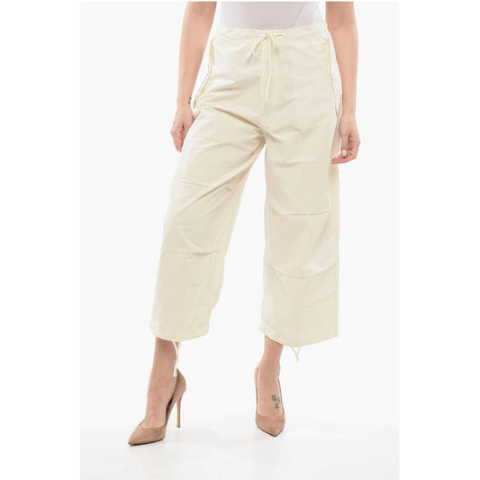 Autry Solid Color Nylon Pants with Adjustable Ankle