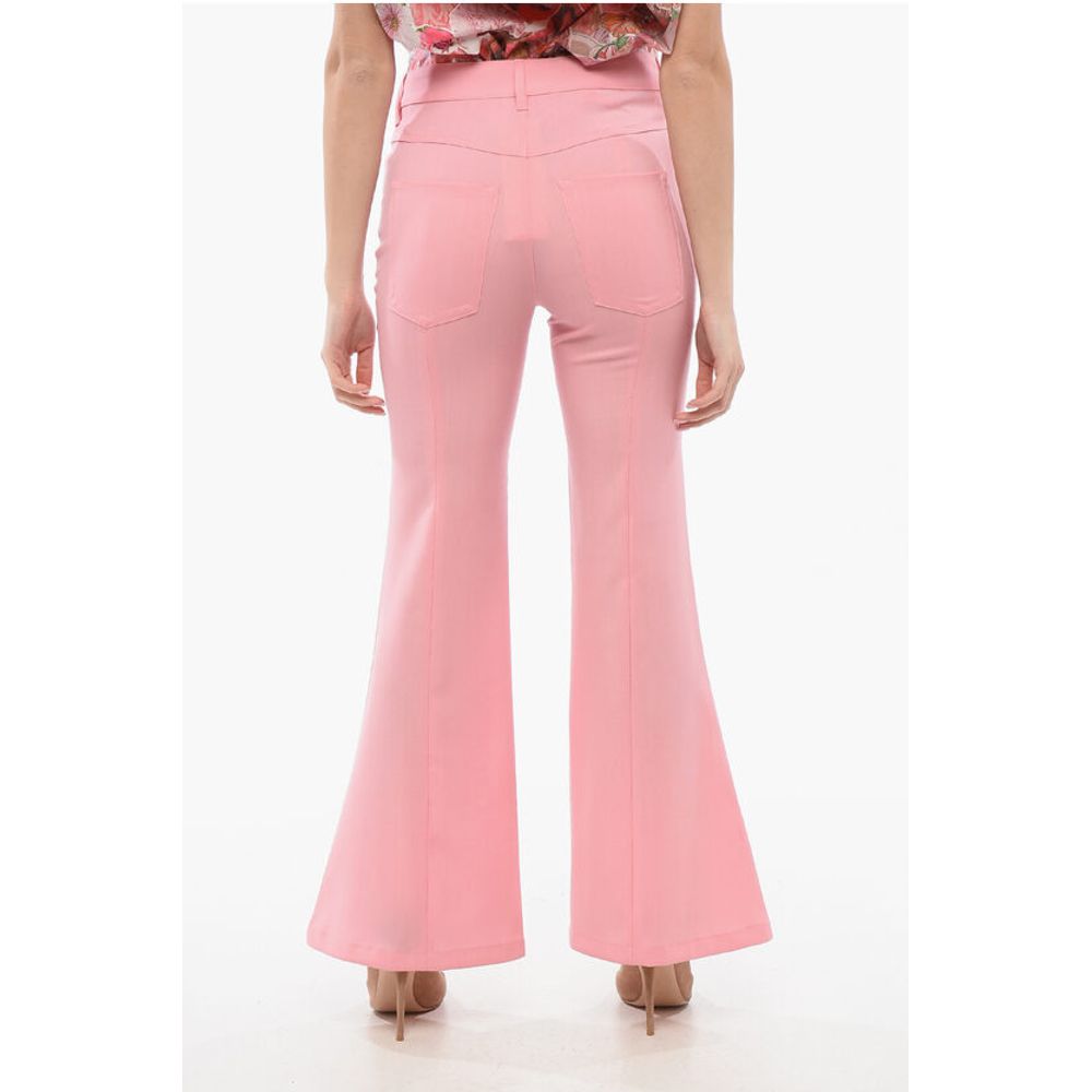 Marni Mohair Blend Pants with Flared Leg