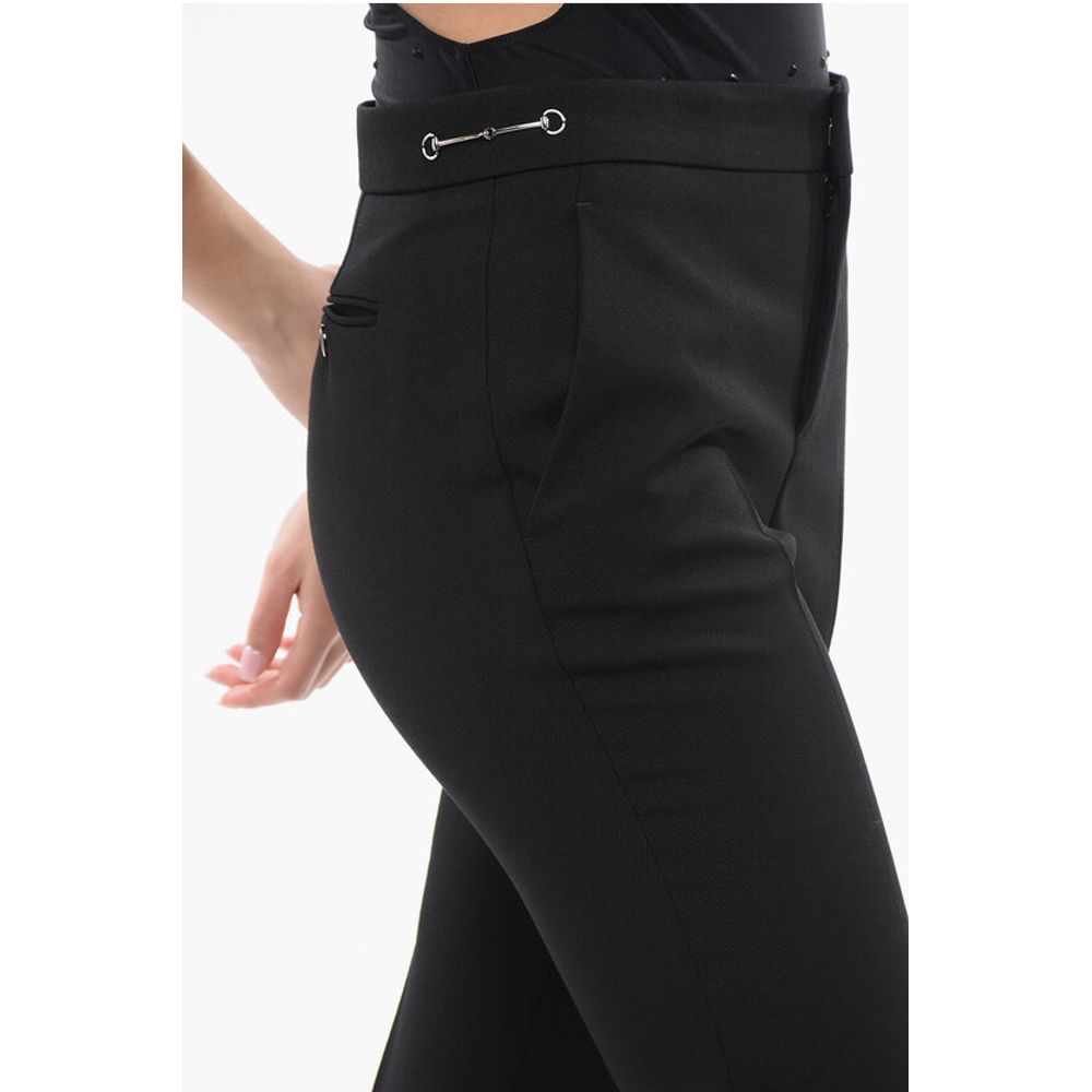 Gucci Wool Pants with Side Clamp