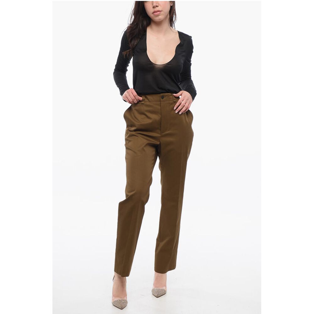 Saint Laurent Straight Pants with Pleats