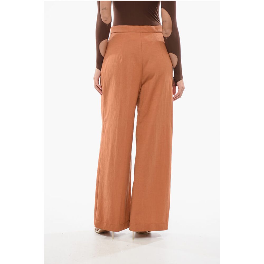 Harris Wharf High-Waisted Double Pleated Palazzo Pants