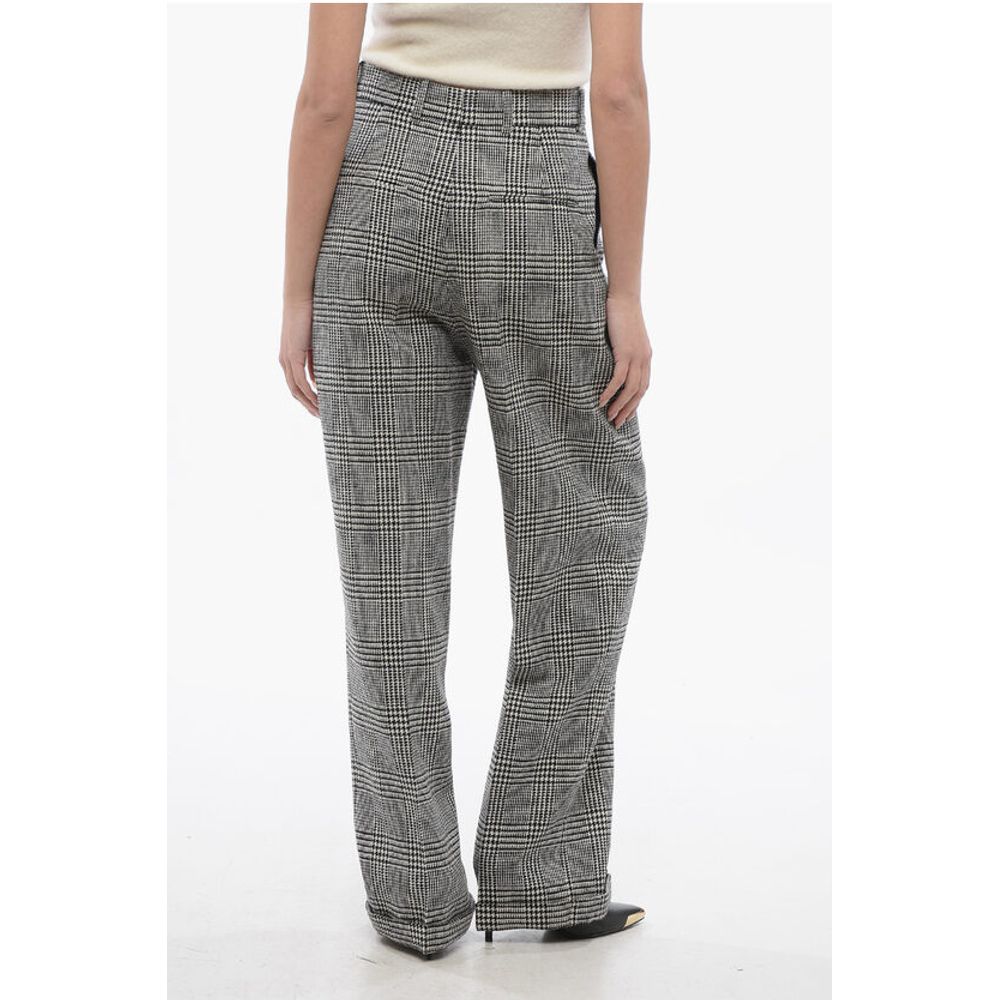 Dior Double-pleated Virgin Wool Pants with District Check Motif