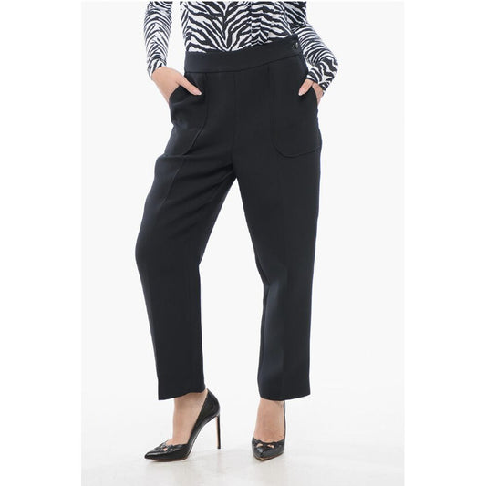Dior 3-Pocketed Cropped Fit Wool Blend Pants