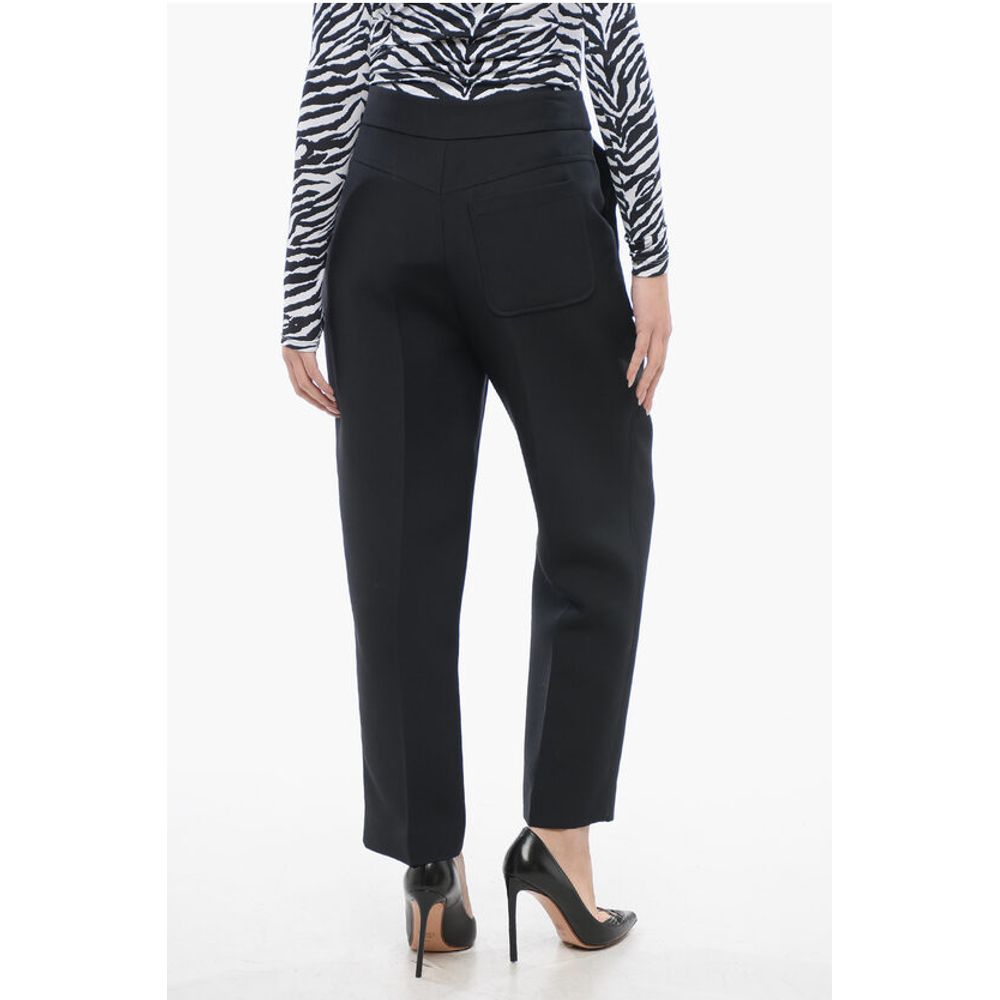 Dior 3-Pocketed Cropped Fit Wool Blend Pants
