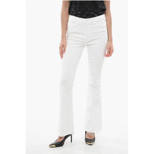 Mother Denim Stretch Denim THE WEEKENDER FRAY Bootcut Jeans 25cm