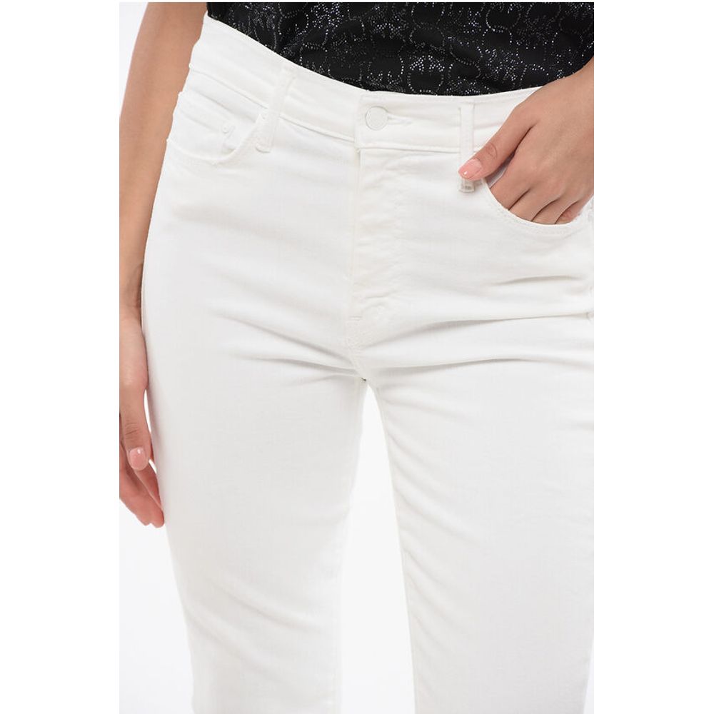 Mother Denim Stretch Denim THE WEEKENDER FRAY Bootcut Jeans 25cm