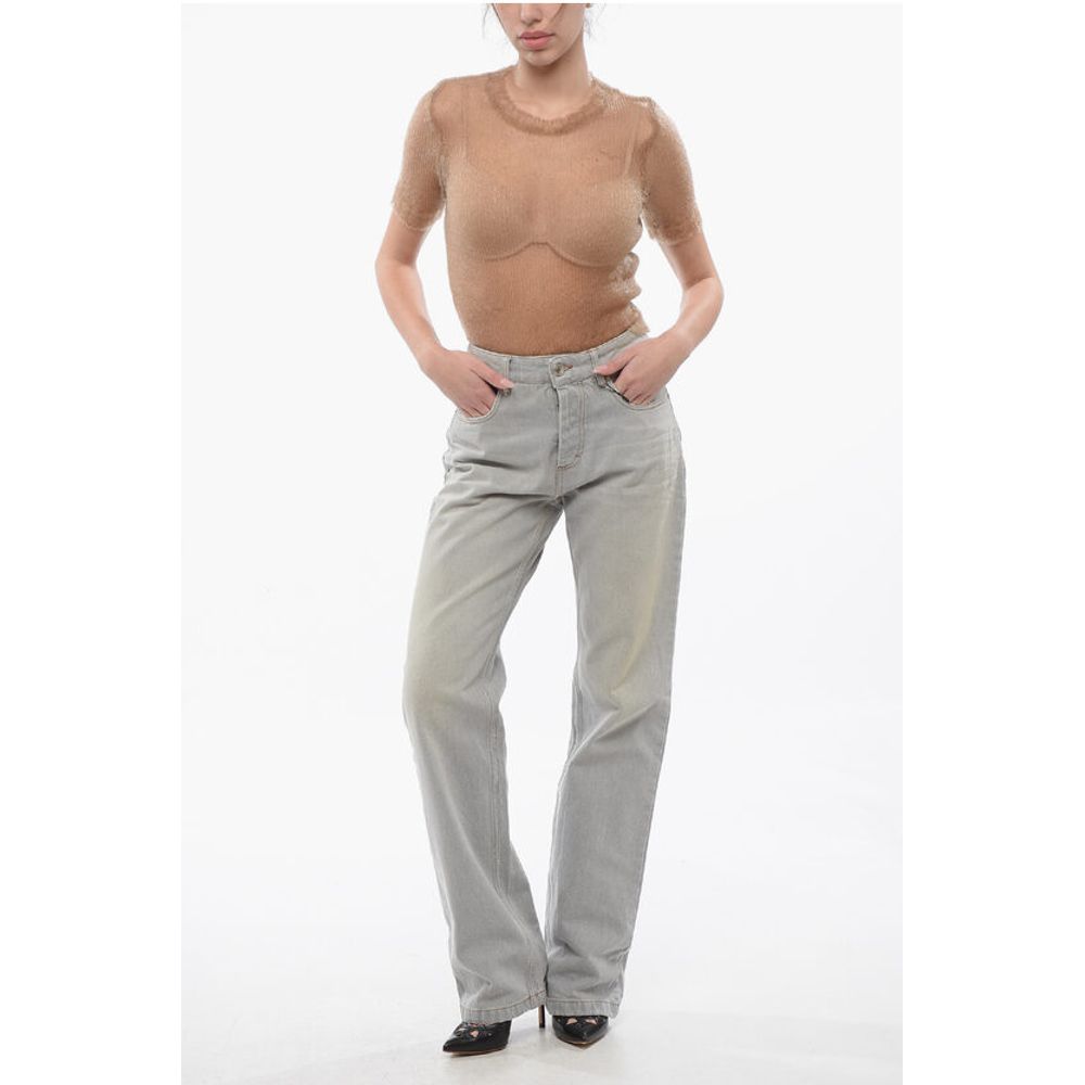 Ami Alexandre Mattiussi High-Waisted Straight-Fit Jeans