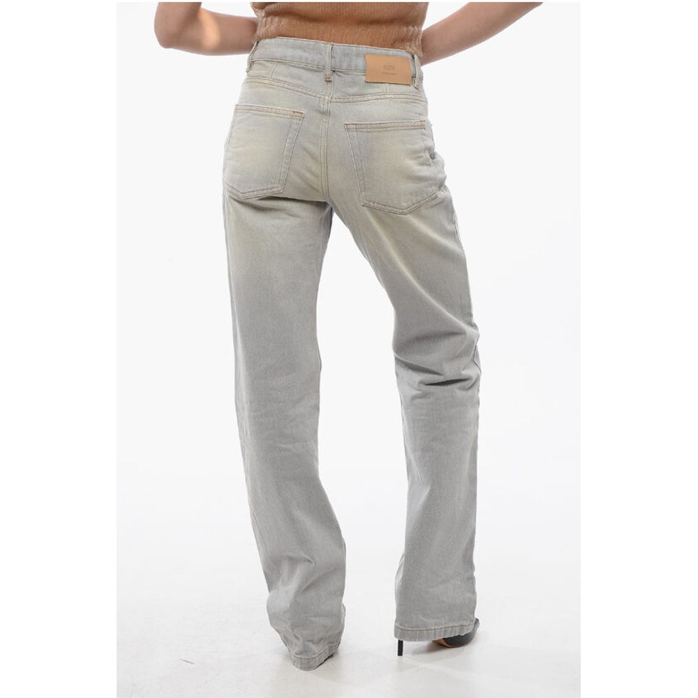 Ami Alexandre Mattiussi High-Waisted Straight-Fit Jeans