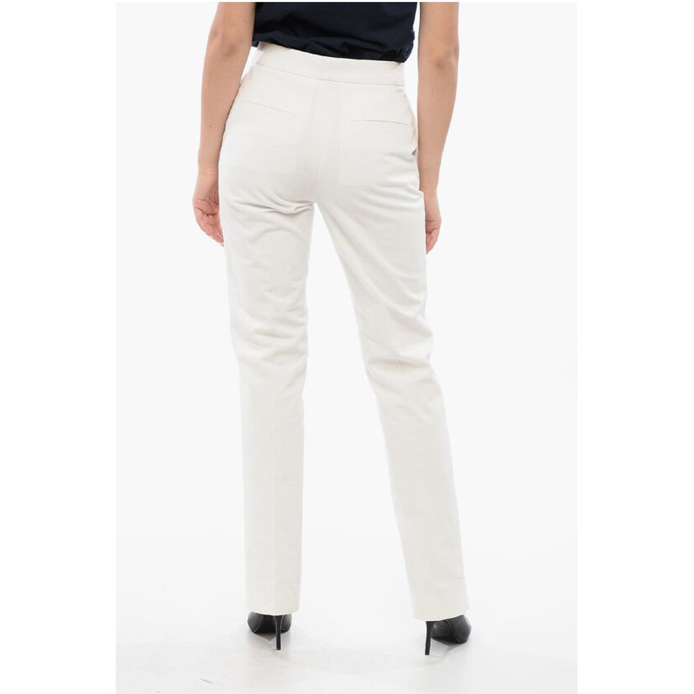Jil Sander High-waisted Pants with Slits