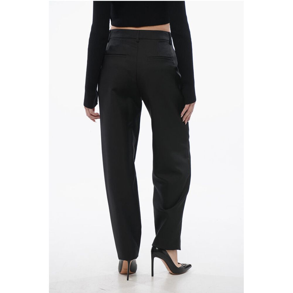 Off-White High Waisted Carrot-Fit TECH DRILL Pants