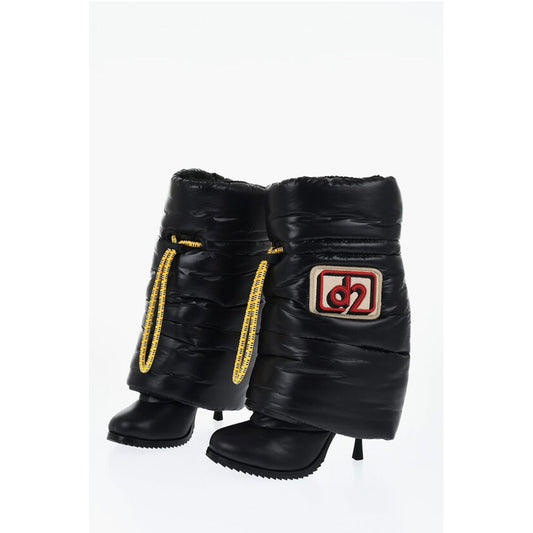 Dsquared² Quilted Nylon PUFFY Boots with Drawstringed Closure 10cm