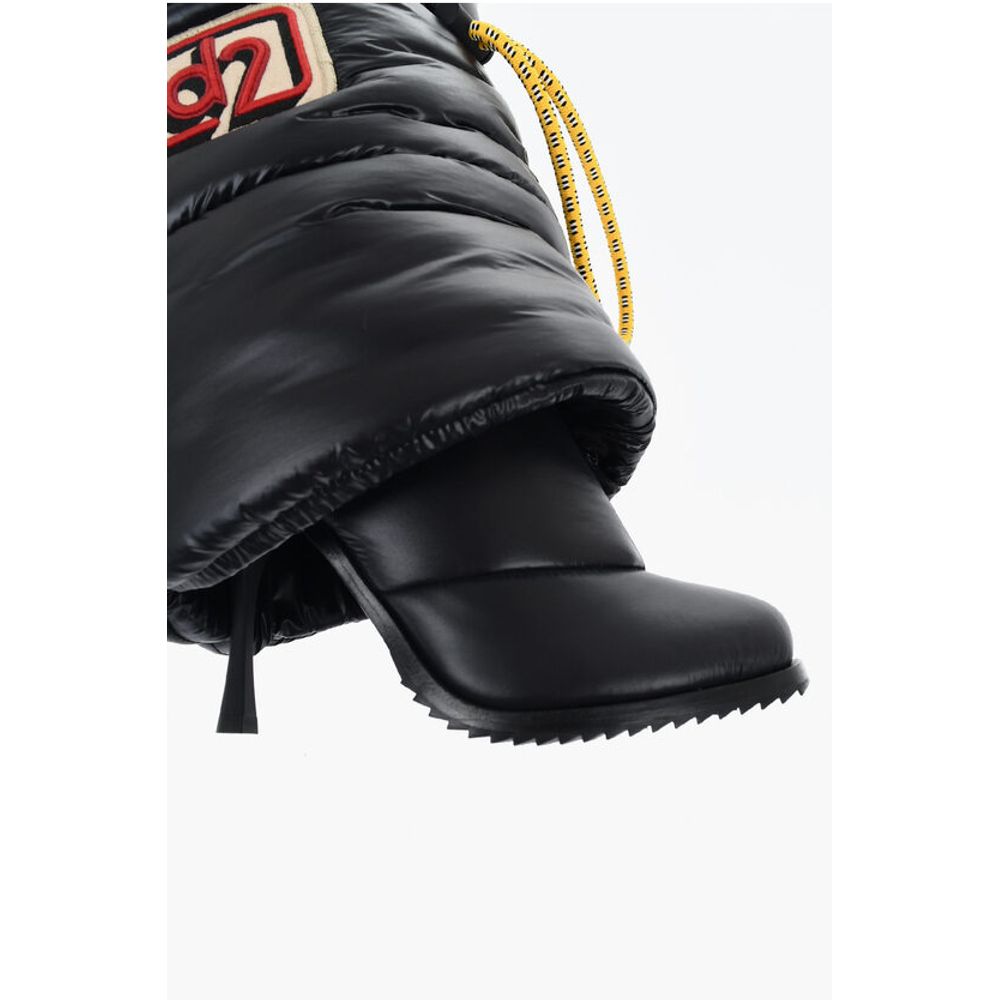Dsquared² Quilted Nylon PUFFY Boots with Drawstringed Closure 10cm
