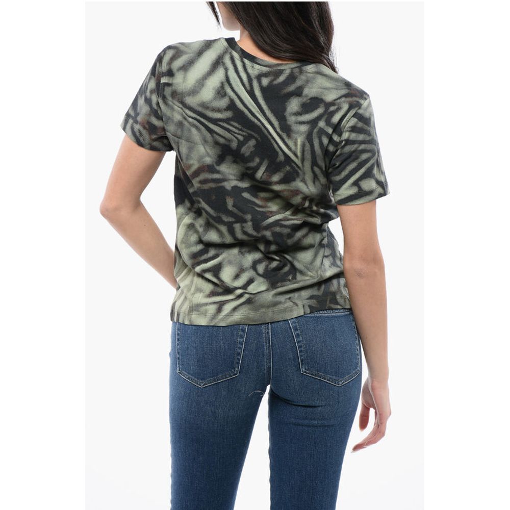 Diesel RED TAG Tie Dye Effect T-REGS-N6 Crew-neck T-shirt