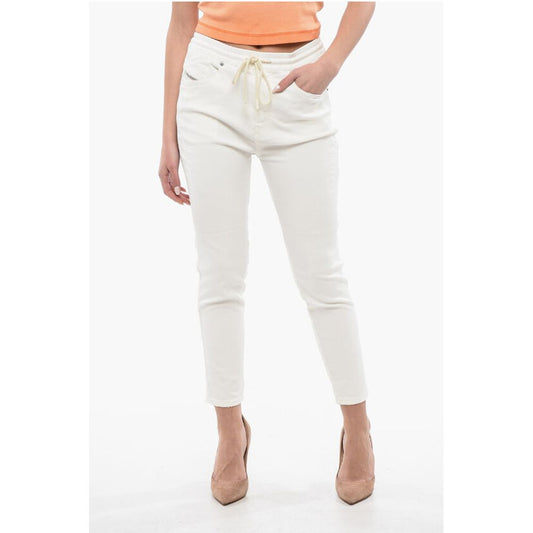 Diesel Light Washed 2041 D-FAYZA Jogg Jeans with Drawstring Waist