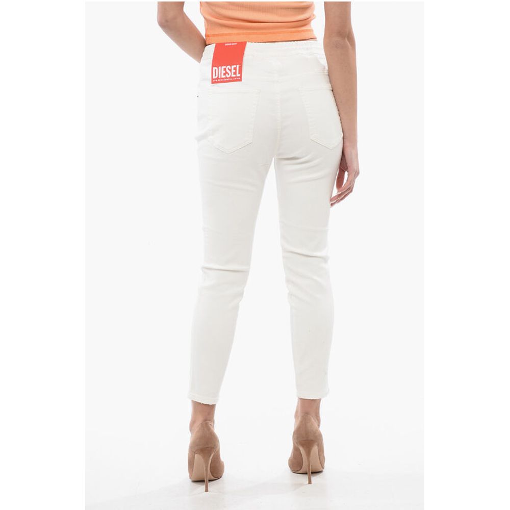 Diesel Light Washed 2041 D-FAYZA Jogg Jeans with Drawstring Waist