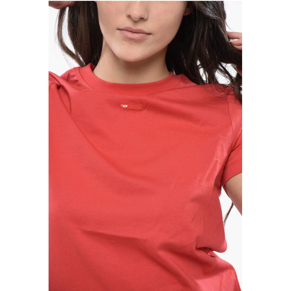 Diesel Cotton T-REG-MICRODIV Crew-neck T-shirt