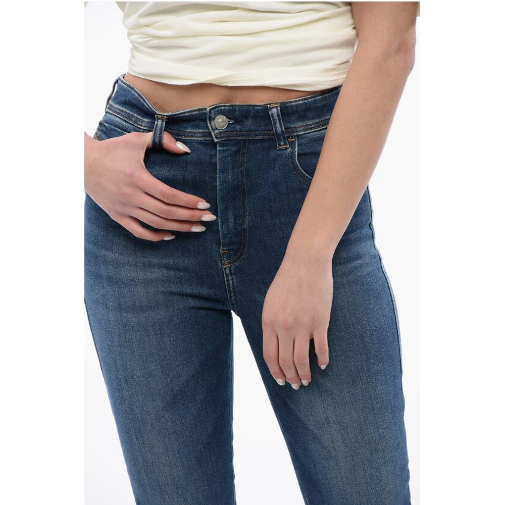 Diesel High Waisted Stretch Denim SLANDY Jeans 11cm L.32