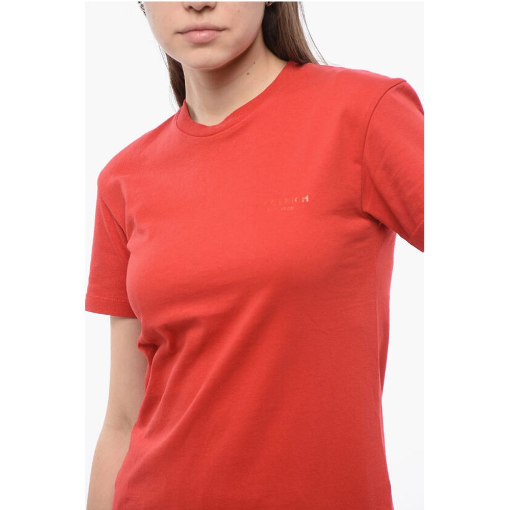 Woolrich Crew Neck Monochrome Cotton T-Shirt