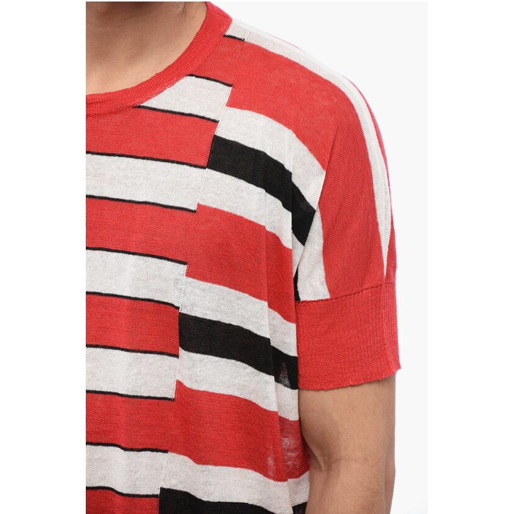 Woolrich Striped Linen T-shirt