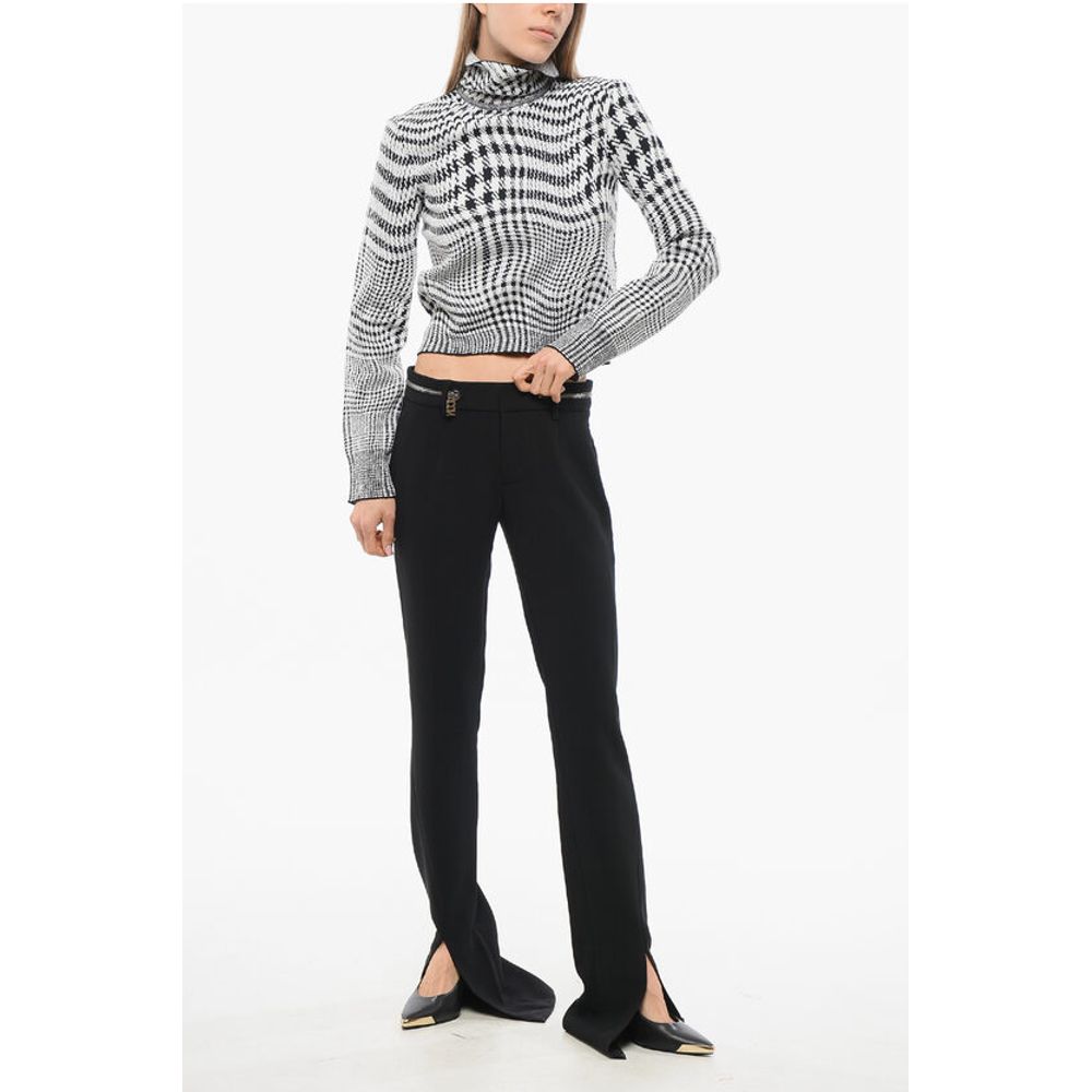 Dsquared² Zip Detailed ICON Pants with Ankle Splits