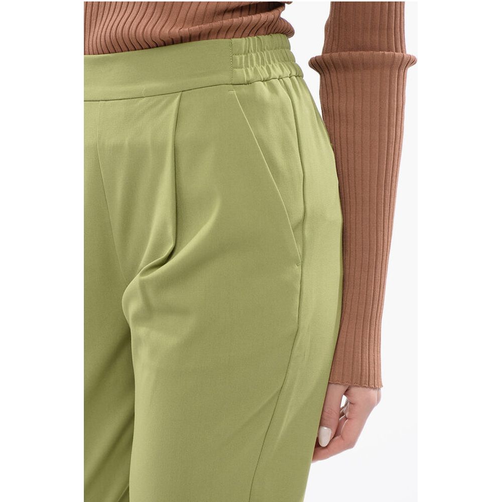 AllSaints Solid Color Single-Pleat ALEIDA Pants