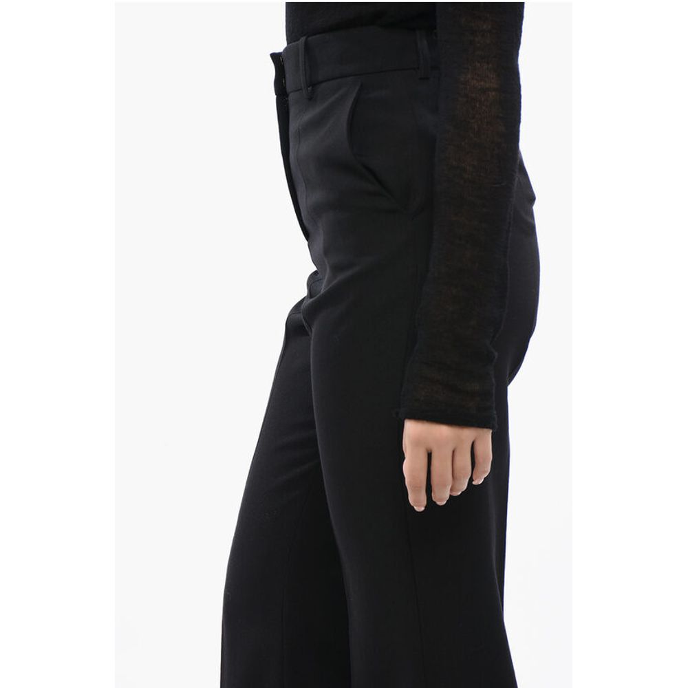 Balmain Flare-Fit High-Waisted Pants