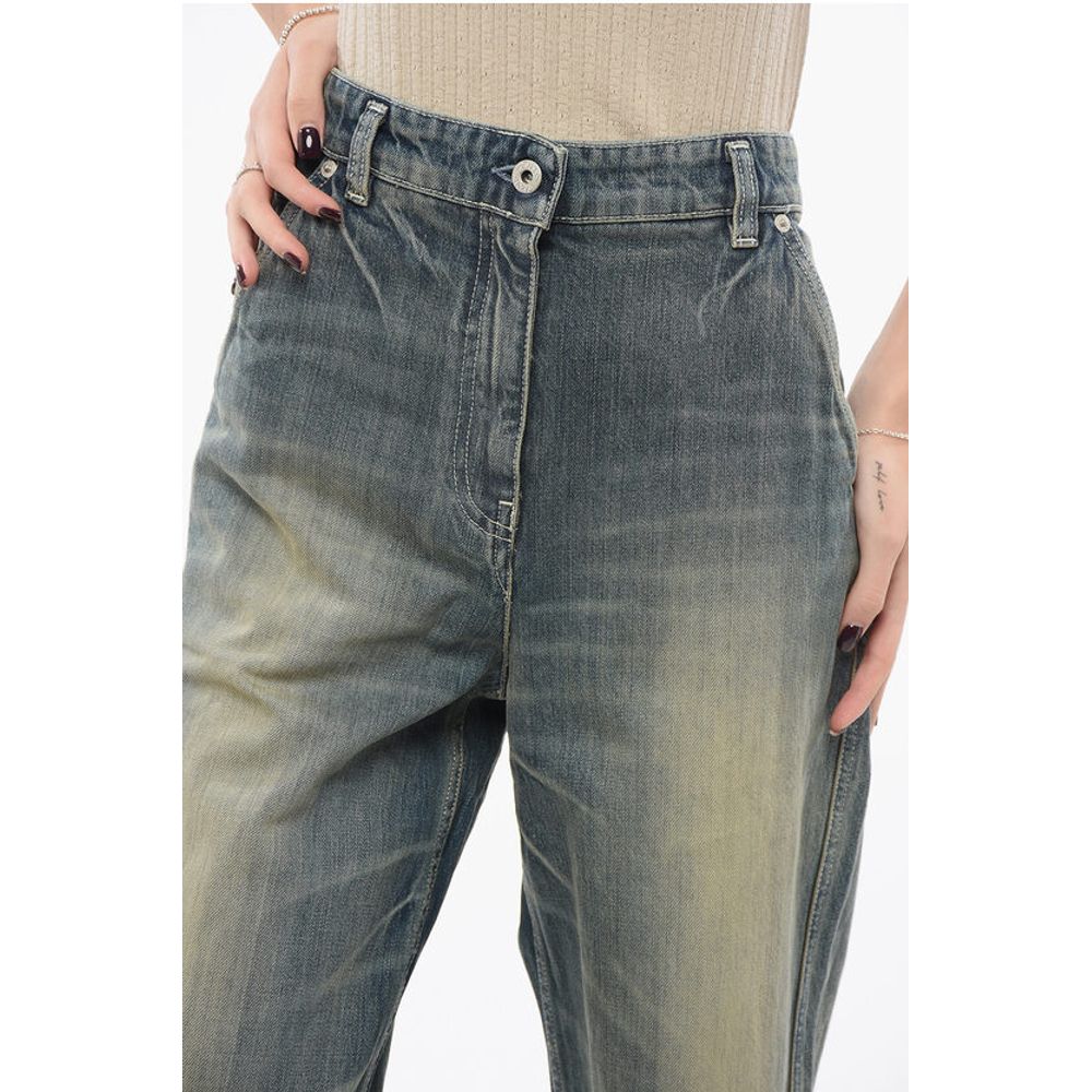 Kenzo Vintage Washed Straight Fit Denims 23cm