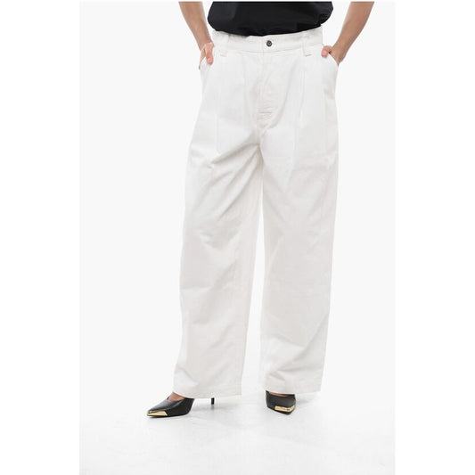 Bottega Veneta Double-pleated Mom Fit Denims 27cm